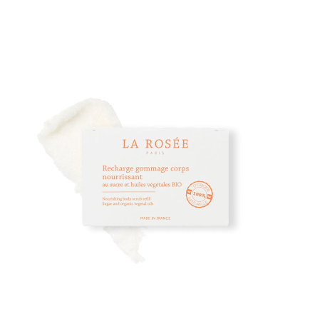 La Rosée – Recharge gommage corps nourrissant sucre & huiles végétales BIO, 200 g