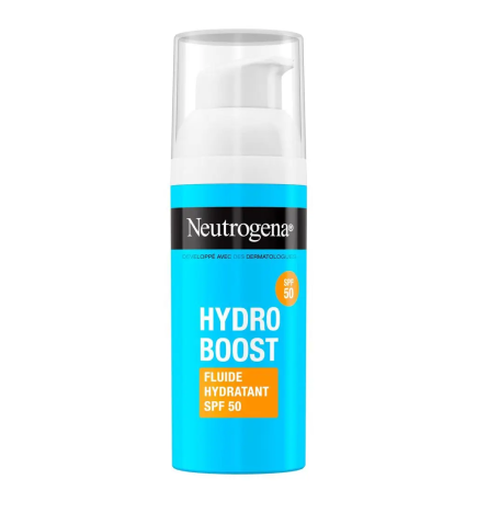Neutrogena – Fluide hydratant Hydro Boost SPF50 visage, 50 ml