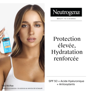 Neutrogena – Fluide hydratant Hydro Boost SPF50 visage, 50 ml