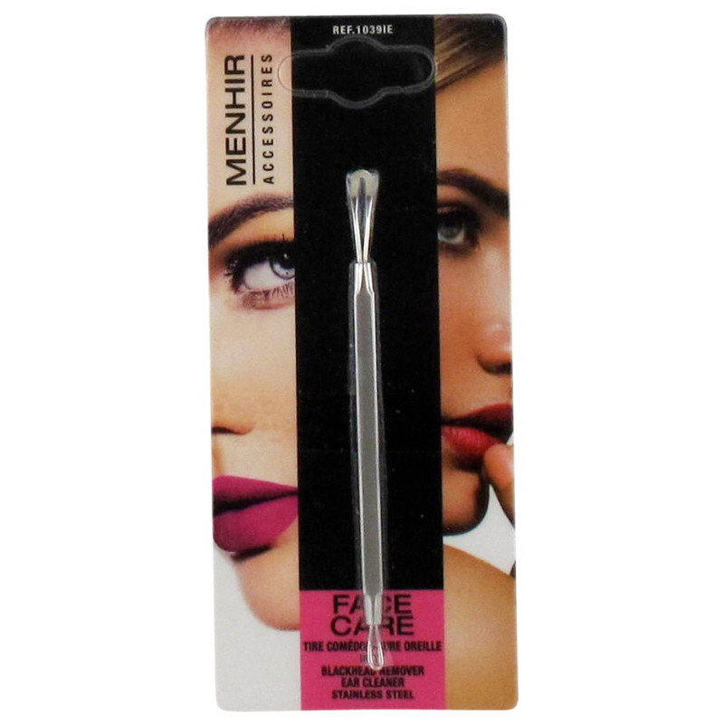 Vitry – Menhir Face Care tire-comédon & cure-oreille inox, 1 unité