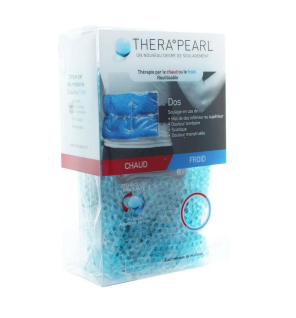 TheraPearl – Compresse Dos Chaud-Froid avec ceinture de maintien, 43,2 x 17,1 cm