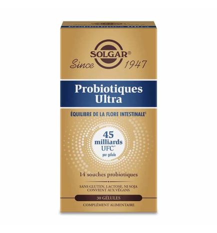 Solgar – Probiotiques Ultra, 30 gélules