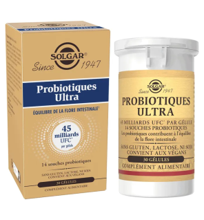 Solgar – Probiotiques Ultra, 30 gélules