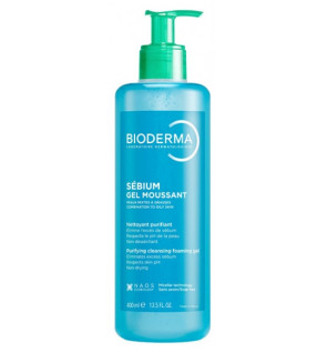 Bioderma – Sébium Gel moussant, 400 ml