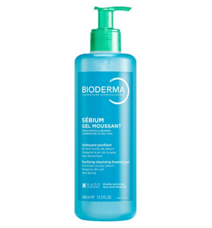 Bioderma – Sébium Gel moussant, 400 ml