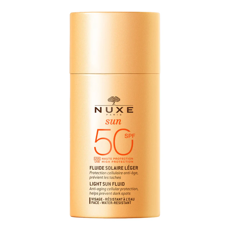 Nuxe – Fluide léger haute protection SPF50, 50 ml