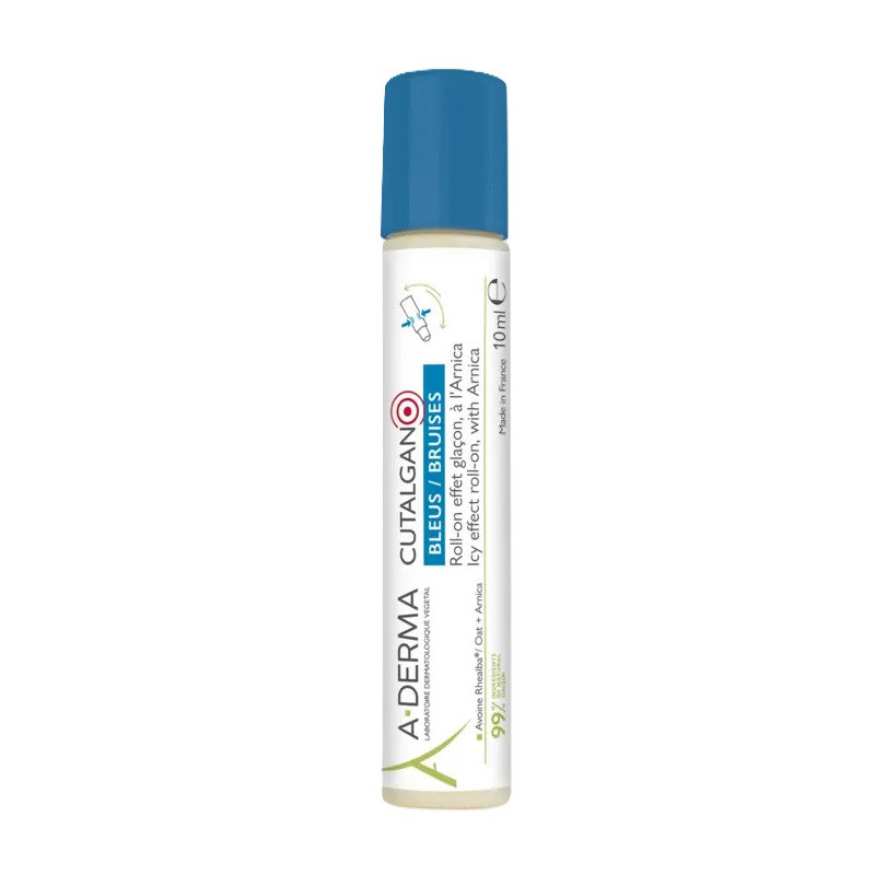 A-Derma – Cutalgan Roll-on effet glaçon à l’Arnica, 10 ml