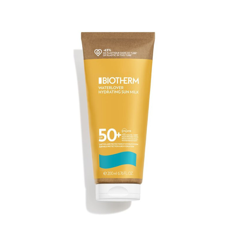 Biotherm – Waterlover Lait Solaire Hydratant SPF 50+, 200 ml
