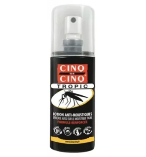 Cinq sur Cinq – Tropic Lotion Anti-Moustiques, 75 ml