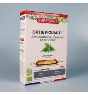 Superdiet – Ortie Piquante Bio, 20 ampoules