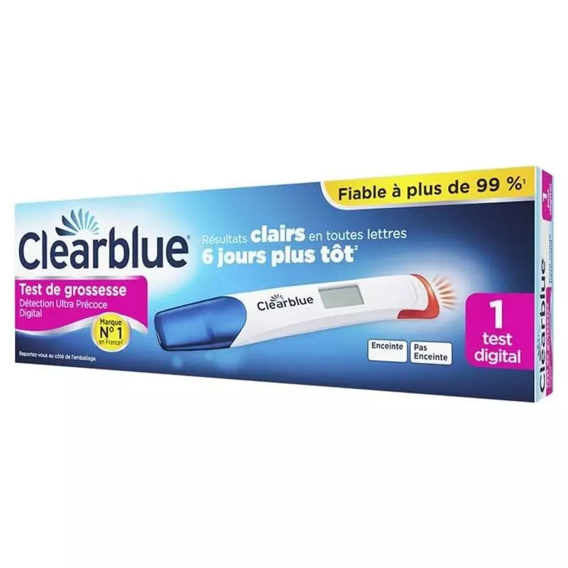 Clearblue  –  Test de grossesse précoce avancé, x1