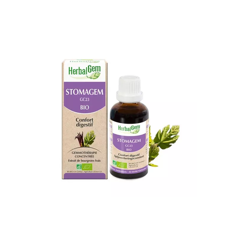 HerbalGem – Stomagem complexe de bourgeons digestion, 30 ml