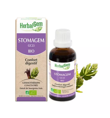 HerbalGem – Stomagem complexe de bourgeons digestion, 30 ml