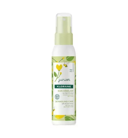 Klorane – Junior soin démêlant spray au miel d’acacia, 125 ml