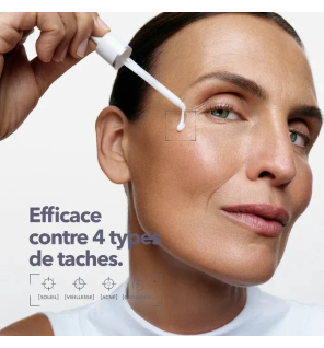 Krème – Sérum concentré anti-taches visage peaux sensibles, 30 ml
