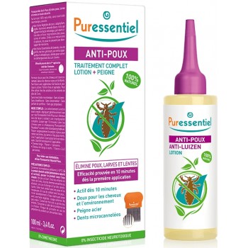 Puressentiel Anti-poux Lotion 100 ml + Peigne