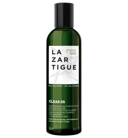 Lazartigue – Clear DS Shampoing Kérato-Réducteur Anti-Pelliculaire, 200 ml
