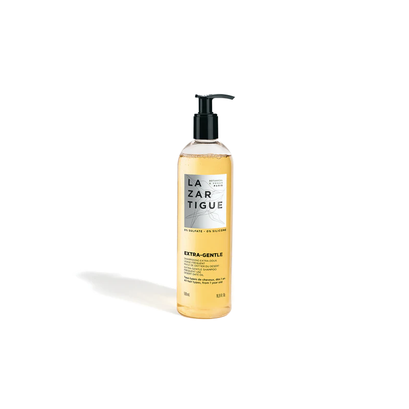 Lazartigue – Shampoing Extra-Gentle Usage Fréquent, 500 ml