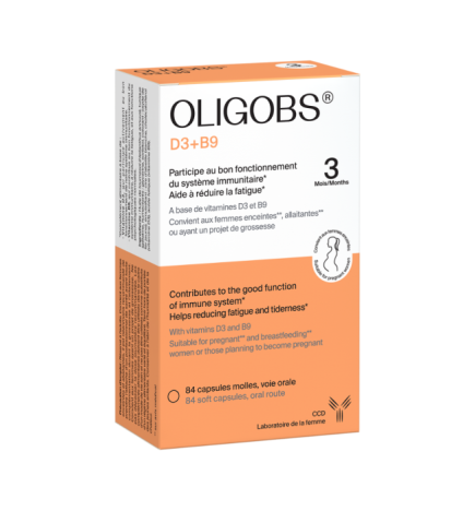 Oligobs – D3+B9, 84 capsules