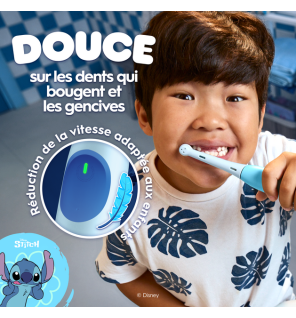 Oral-B – Brosse à dents électrique iO Kids Disney Stitch, 1 brossette