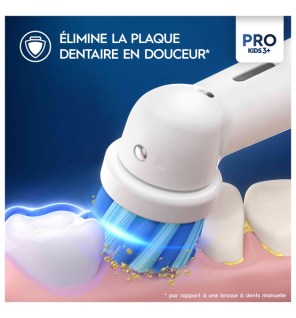 Oral-B – Brossettes Pro Kids Spiderman, pack de 2 unités