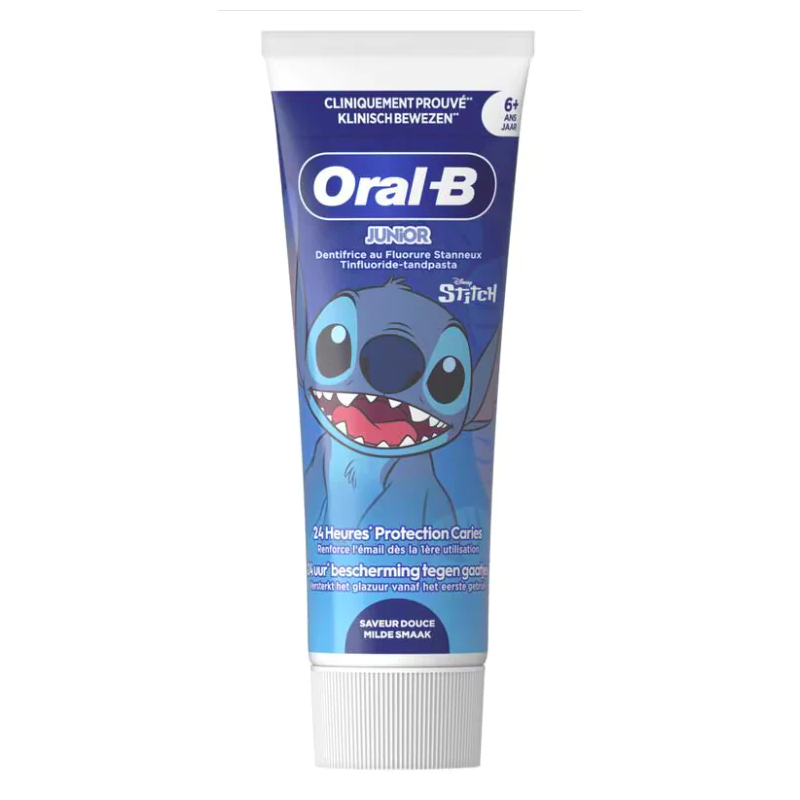 Oral-B – Dentifrice Junior Protection Caries Stitch 6+, 75 ml