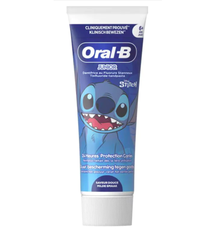 Oral-B – Dentifrice Junior Protection Caries Stitch 6+, 75 ml