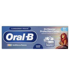 Oral-B – Dentifrice Kids Roi Lion, 60 ml
