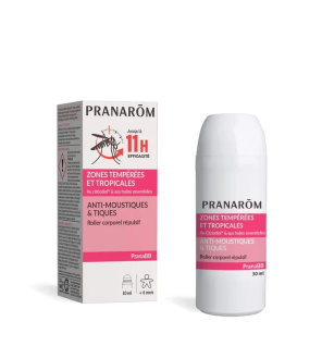Pranarôm – PRANABB Roller Anti-Moustiques Bébé, 30 ml