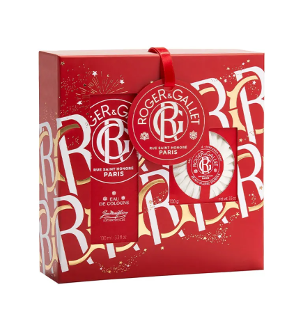 Roger & Gallet – Coffret Jean-Marie Farina Eau de Cologne + Savon, 100 ml + 100 g