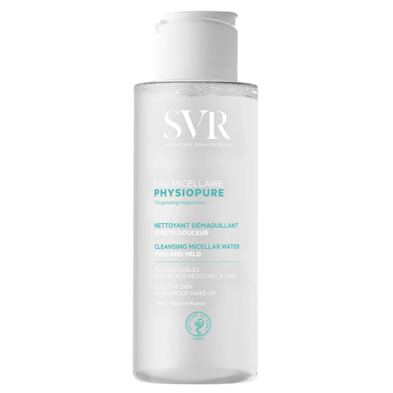 SVR – Physiopure Eau Micellaire Nettoyante et Démaquillante, 100 ml