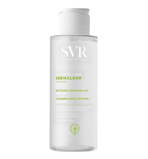 SVR – Sebiaclear Eau Micellaire Nettoyante et Démaquillante, 100 ml