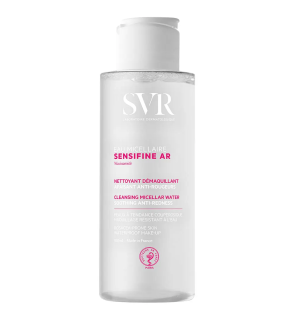 SVR – Sensifine AR Eau Micellaire Anti-Rougeurs Nettoyante et Démaquillante, 100 ml