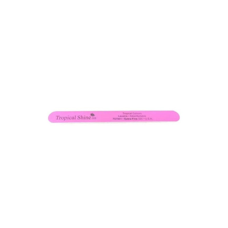 Tropical Shine – Lime à ongles lavable désinfectable 707961 rose extra-fine grain 320 Tropical Shine – Lime à ongles lavable désinfectable 707961 rose extra-fine grain 320