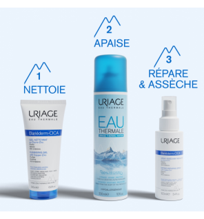 Uriage – Bariéderm-Cica Spray asséchant réparateur Cuivre-Zinc, 100 ml