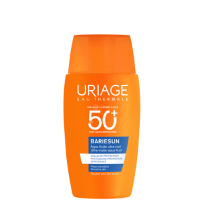 Uriage – Bariésun Aqua fluide ultra-mat SPF50+, 50 ml
