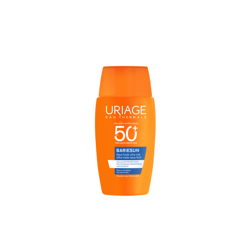 Uriage – Bariésun Aqua fluide ultra-mat SPF50+, 50 ml