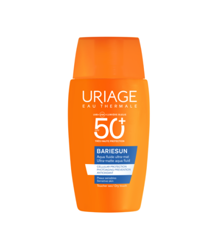 Uriage – Bariésun Aqua fluide ultra-mat SPF50+, 50 ml