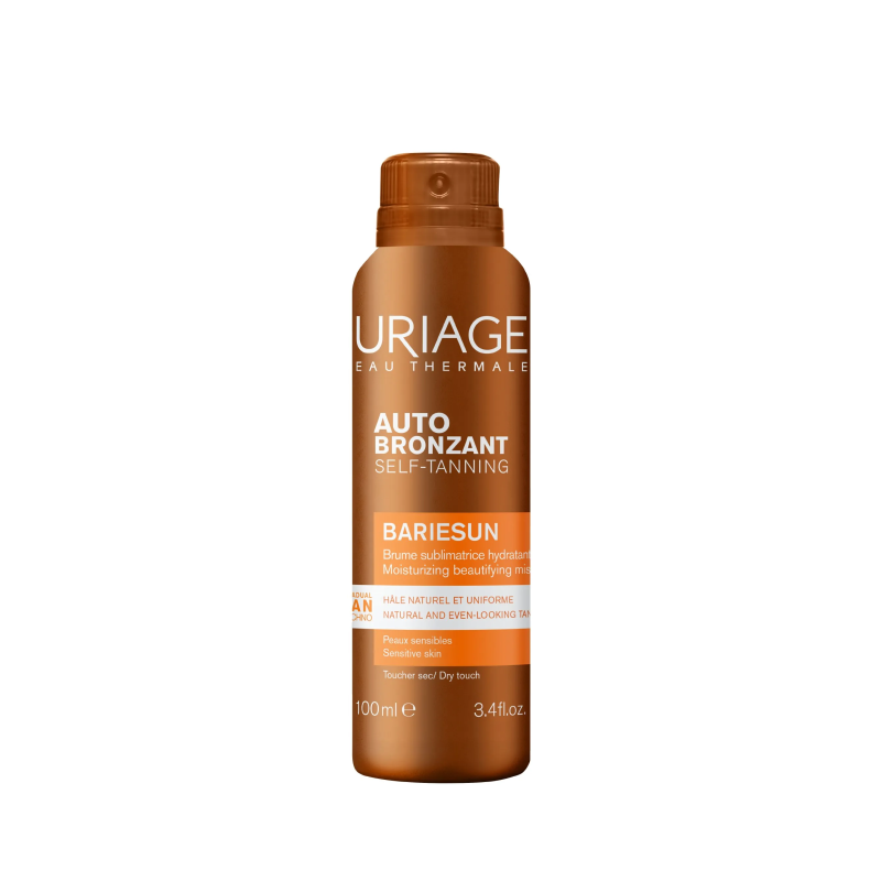 Uriage – Bariésun Brume autobronzante sublimatrice hydratante visage et corps, 100 ml