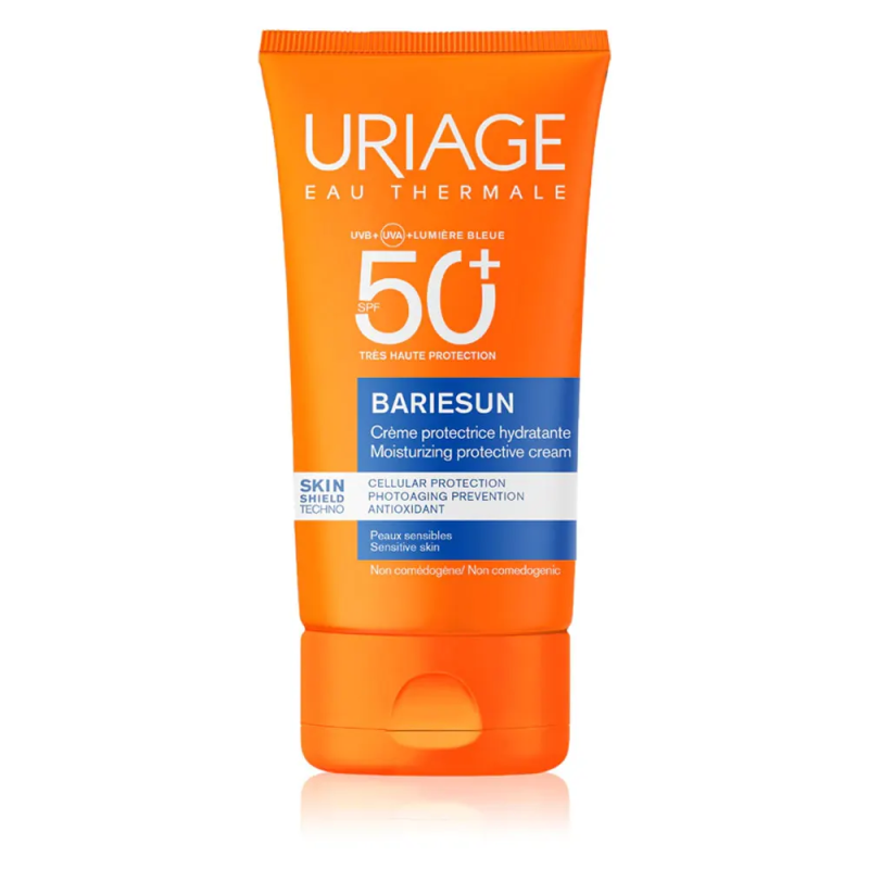 Uriage – Bariésun Crème protectrice hydratante SPF50+ visage, 50 ml
