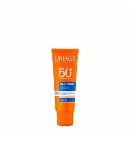 Uriage – Bariésun Crème teintée SPF50+ teinte claire visage, 50 ml