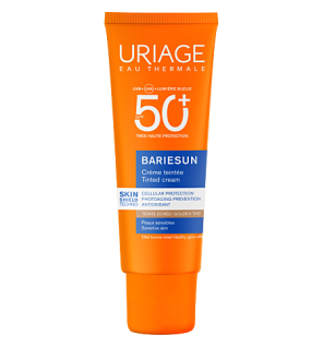 Uriage – Bariésun Crème teintée SPF50+ teinte dorée visage, 50 ml