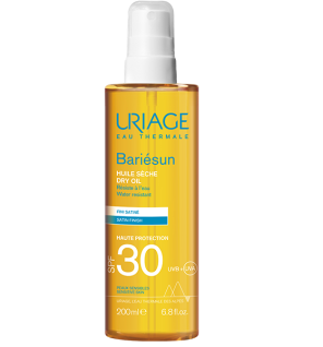 Uriage – Bariésun huile sèche SPF30 spray corps et cheveux, 200 ml