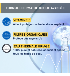 Uriage – Bariésun huile sèche SPF30 spray corps et cheveux, 200 ml