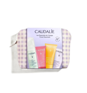 Caudalie – Trousse les essentiels soins visage et corps, 4 formats voyage