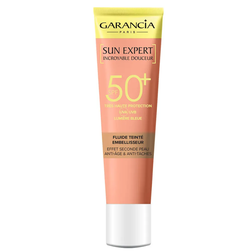 Garancia – Sun Expert Incroyable Douceur Fluide Teinté Embellisseur SPF50+, 40 ml