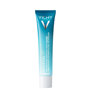 Vichy – Minéral 89 Crème Jour Légère Boost d’Hydratation 72h, 40 ml
