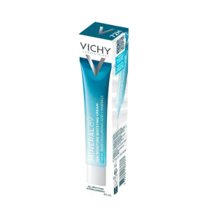 Vichy – Minéral 89 Crème Jour Légère Boost d’Hydratation 72h, 40 ml