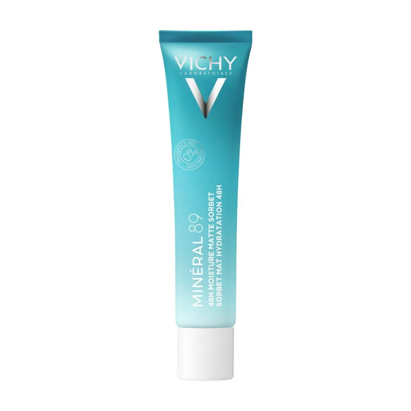 Vichy – Minéral 89 Sorbet Crème Mat Hydratation 48h, 40 ml