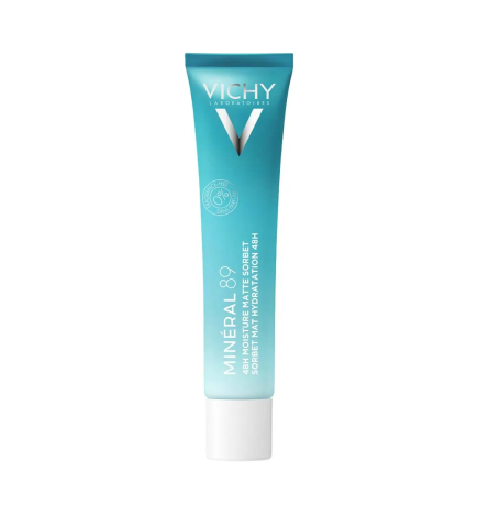 Vichy – Minéral 89 Sorbet Crème Mat Hydratation 48h, 40 ml